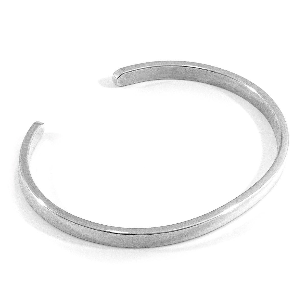 Men's Reynolds Element Midi Geometric Silver Bangle