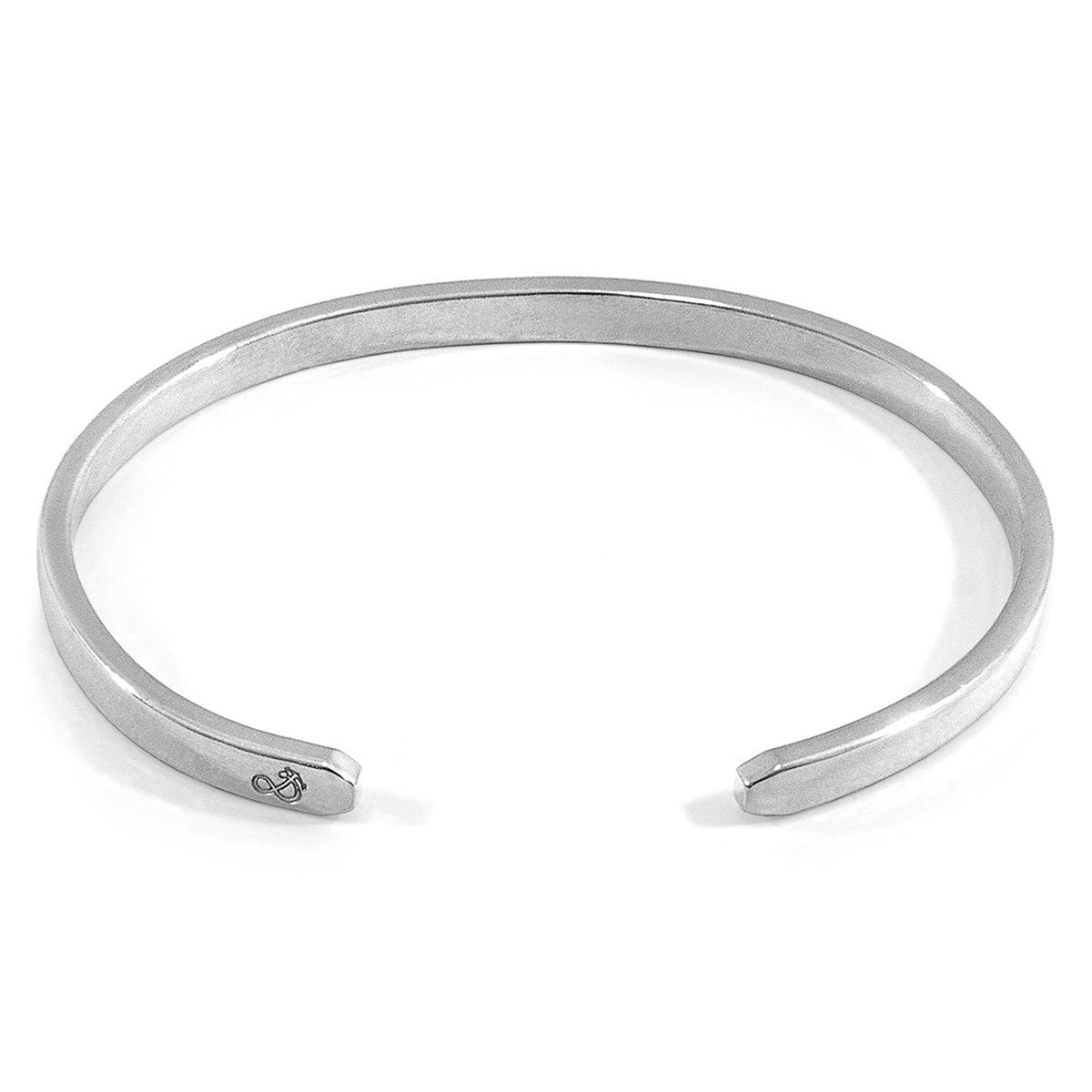 Men's Reynolds Element Midi Geometric Silver Bangle